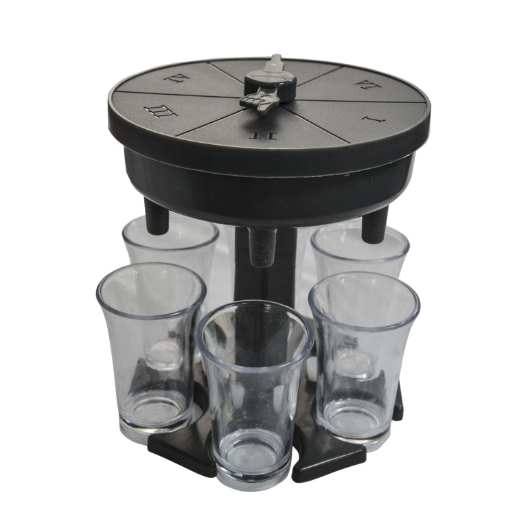 6 Tassen Weinspender Automatische Weichenweiche mit Spiel-Drehteller, Stil:, Rund Blau mit Transparentem Becher, Rund Blau mit Farbbecher, Rund Grau mit Transparentem Becher, Rund Grau mit Farbbecher, Rund Braun mit Transparentem Becher