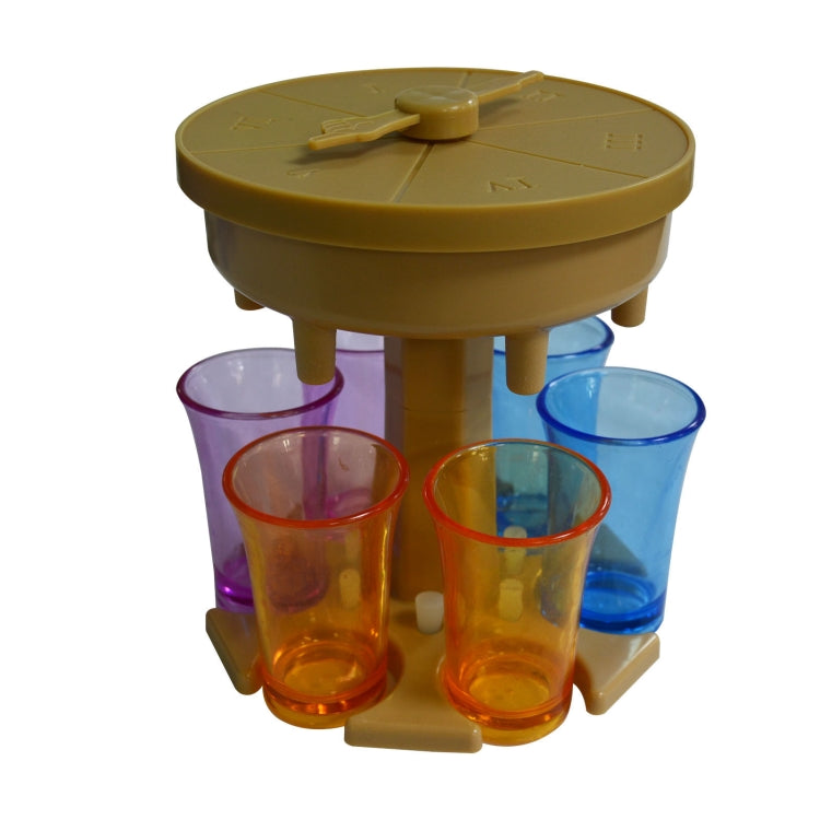 6 Tassen Weinspender Automatische Weichenweiche mit Spiel-Drehteller, Stil:, Rund Blau mit Transparentem Becher, Rund Blau mit Farbbecher, Rund Grau mit Transparentem Becher, Rund Grau mit Farbbecher, Rund Braun mit Transparentem Becher