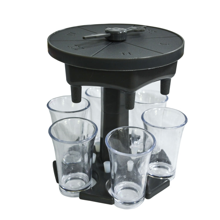 6 Tassen Weinspender Automatische Weichenweiche mit Spiel-Drehteller, Stil:, Rund Blau mit Transparentem Becher, Rund Blau mit Farbbecher, Rund Grau mit Transparentem Becher, Rund Grau mit Farbbecher, Rund Braun mit Transparentem Becher
