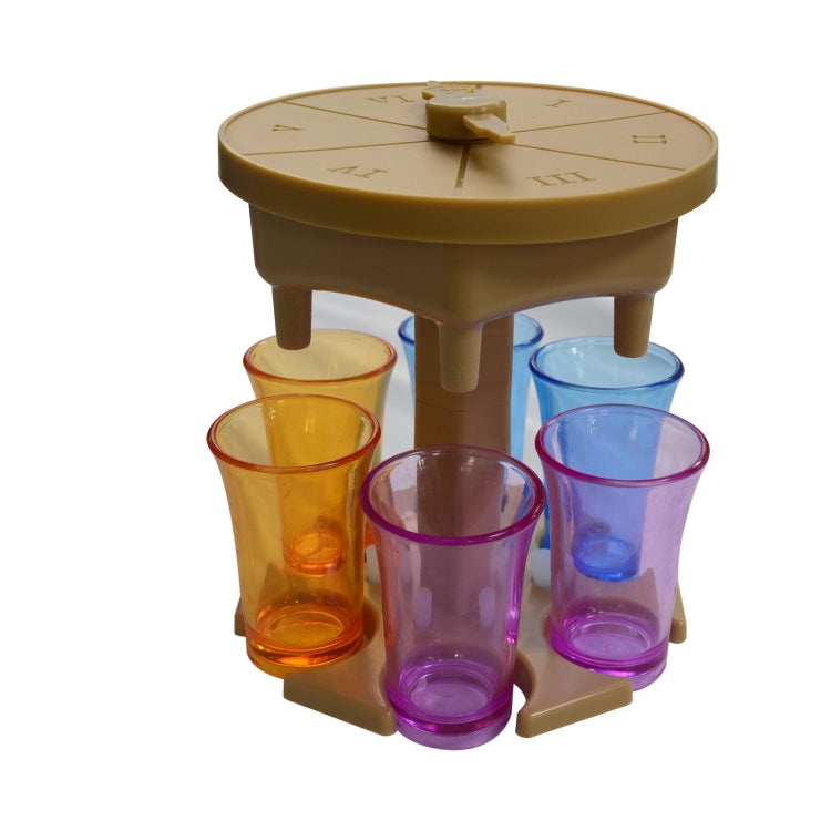 6 Tassen Weinspender Automatische Weichenweiche mit Spiel-Drehteller, Stil:, Rund Blau mit Transparentem Becher, Rund Blau mit Farbbecher, Rund Grau mit Transparentem Becher, Rund Grau mit Farbbecher, Rund Braun mit Transparentem Becher