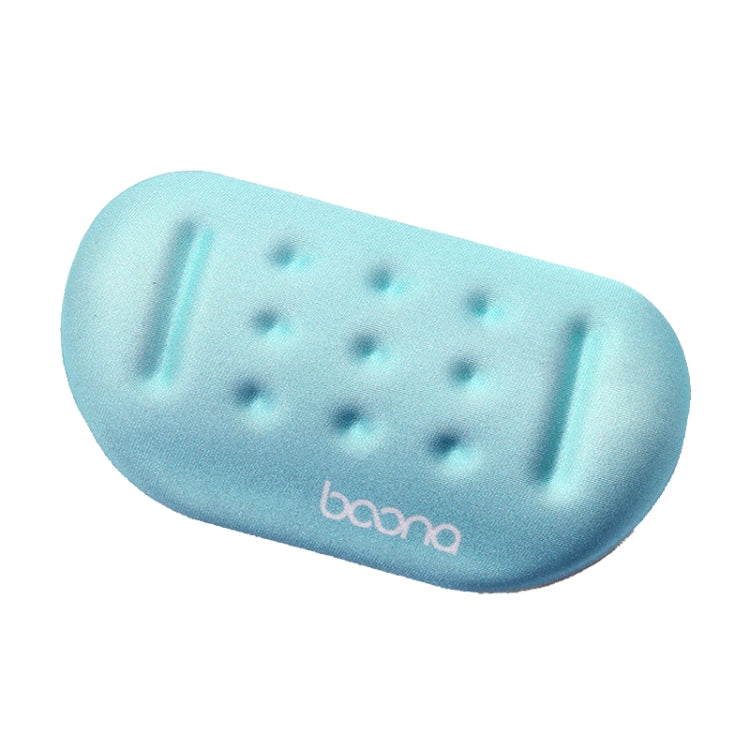 Baona Silikon Memory Cotton Handgelenkauflage Massage Loch Tastatur Mauspad, Stil:, Mauspad (Blau), Mauspad (Grau), Mauspad (Schwarz), Mauspad (Rosa), Mittlere Tastaturauflage (Blau), Mittlere Tastaturauflage (Grau), Mittlere Tastaturauflage (Schwarz)