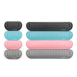 Baona Silikon Memory Cotton Handgelenkauflage Massage Loch Tastatur Mauspad, Stil:, Mauspad (Blau), Mauspad (Grau), Mauspad (Schwarz), Mauspad (Rosa), Mittlere Tastaturauflage (Blau), Mittlere Tastaturauflage (Grau), Mittlere Tastaturauflage (Schwarz)