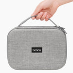 Baona BN-F011 Laptop Stromkabel Digitale Aufbewahrungsbox, Grau, Schwarz, Extra Groß Grau, Extra Groß Schwarz