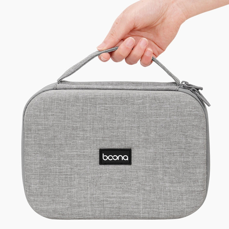 Baona BN-F011 Laptop Stromkabel Digitale Aufbewahrungsbox, Grau, Schwarz, Extra Groß Grau, Extra Groß Schwarz