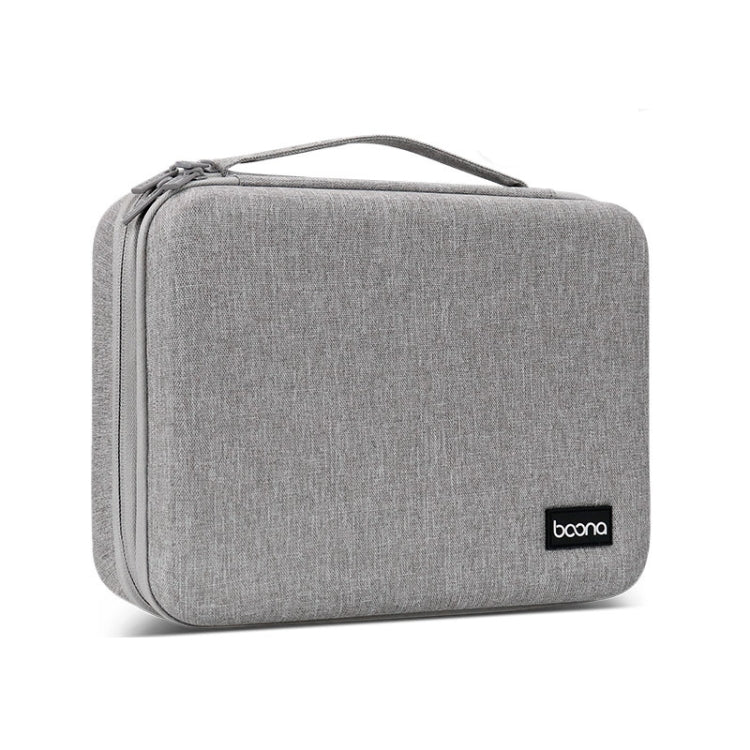 Baona BN-F011 Laptop Stromkabel Digitale Aufbewahrungsbox, Grau, Schwarz, Extra Groß Grau, Extra Groß Schwarz