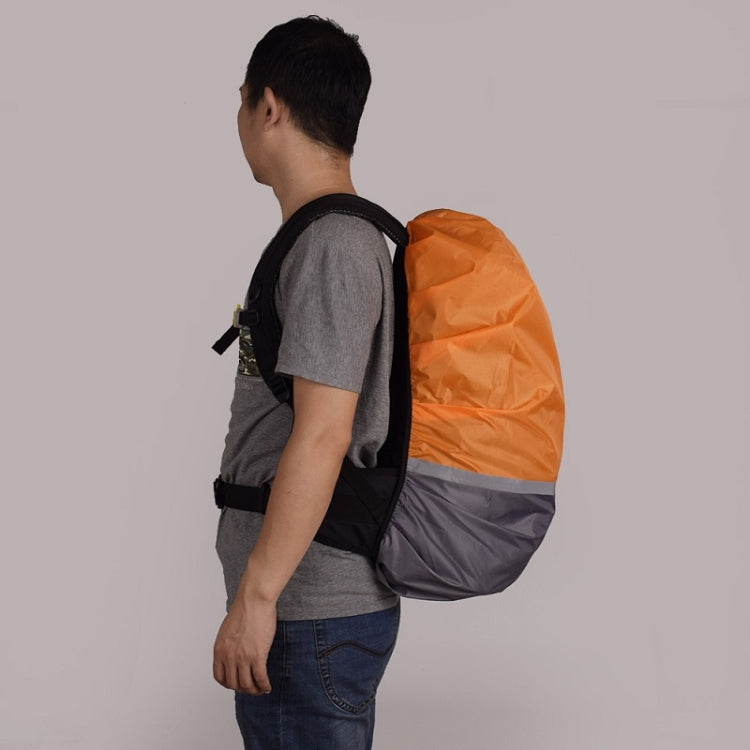 2er-Pack Outdoor Bergsteigen Farblich Passende Leuchtende Rucksack-Regenhülle, S 18-30L, M 30-40L, L 45-55L, XL 58-70L
