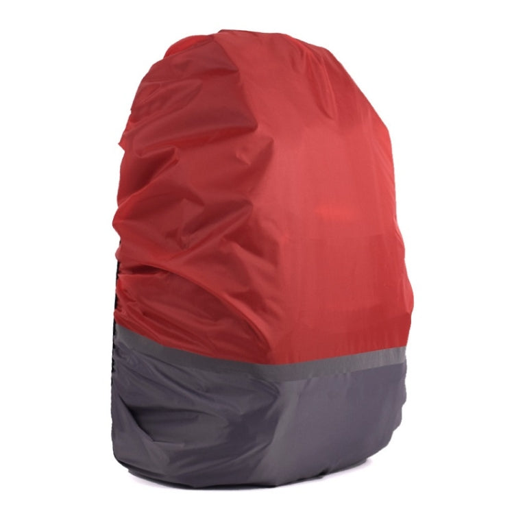 2er-Pack Outdoor Bergsteigen Farblich Passende Leuchtende Rucksack-Regenhülle, S 18-30L, M 30-40L, L 45-55L, XL 58-70L