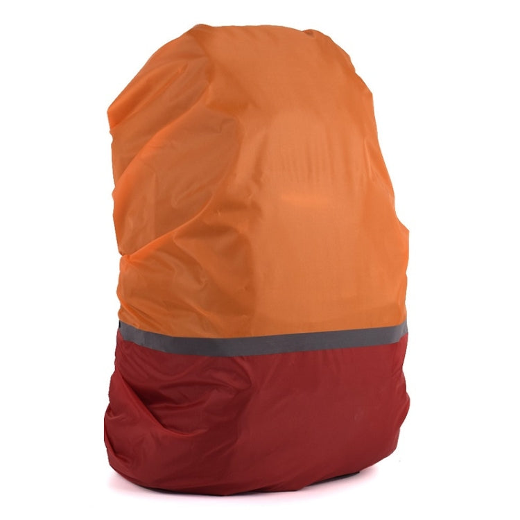 2er-Pack Outdoor Bergsteigen Farblich Passende Leuchtende Rucksack-Regenhülle, S 18-30L, M 30-40L, L 45-55L, XL 58-70L