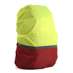 2er-Pack Outdoor Bergsteigen Farblich Passende Leuchtende Rucksack-Regenhülle, S 18-30L, M 30-40L, L 45-55L, XL 58-70L
