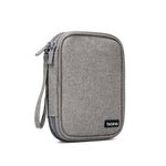 Baona BN-C003 Schutzcover für mobile Festplatte Tragbare Festplatten-Tasche, Doppellagig (Grau), Doppellagig (Schwarz), Einlagig (Grau), Einlagig (Schwarz)