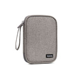 Baona BN-C003 Schutzcover für mobile Festplatte Tragbare Festplatten-Tasche, Doppellagig (Grau), Doppellagig (Schwarz), Einlagig (Grau), Einlagig (Schwarz)