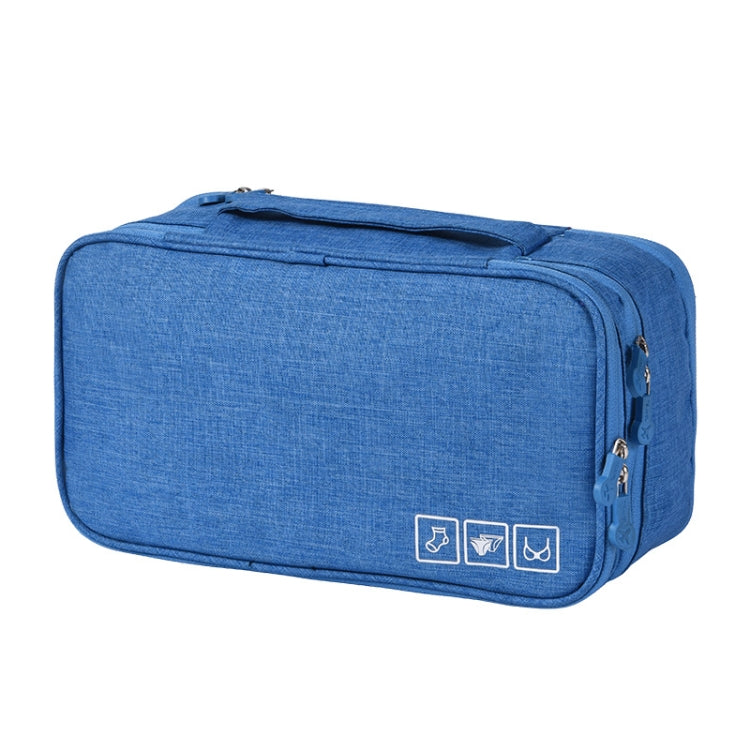 Reise Wasserdichte Aufbewahrungstasche Unterwäsche-Aufbewahrungs-Finishing-Tasche, Schwarz, Grau, Violett, Weinrot, Himmelblau, Marineblau