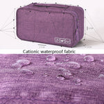 Reise Wasserdichte Aufbewahrungstasche Unterwäsche-Aufbewahrungs-Finishing-Tasche, Schwarz, Grau, Violett, Weinrot, Himmelblau, Marineblau