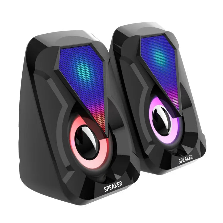 USB Kabelgebundener Computerlautsprecher, Heim-Desktop-Spiel-Audio, 1053