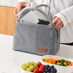 Lunch Lunar Bag Aluminiumfolie Verdickung Große Kapazität Tragbare Lunchbox, Klein, Groß