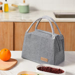 Lunch Lunar Bag Aluminiumfolie Verdickung Große Kapazität Tragbare Lunchbox, Klein, Groß