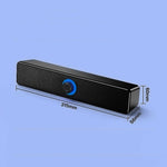 LeerFel Langer kabelgebundener Computerlautsprecher für umfassendes Wohlbefinden, Computer-Multimedia-Audio, 350TS (mit Bluetooth), 350T (ohne Bluetooth)