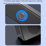 LeerFel Langer kabelgebundener Computerlautsprecher für umfassendes Wohlbefinden, Computer-Multimedia-Audio, 350TS (mit Bluetooth), 350T (ohne Bluetooth)