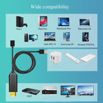 L3B Typ-C USB-zu-HDMI-kompatibles Audioübertragungs-Drei-in-Eins-HD-Kabel-TV-Bildschirmanschluss, L3B