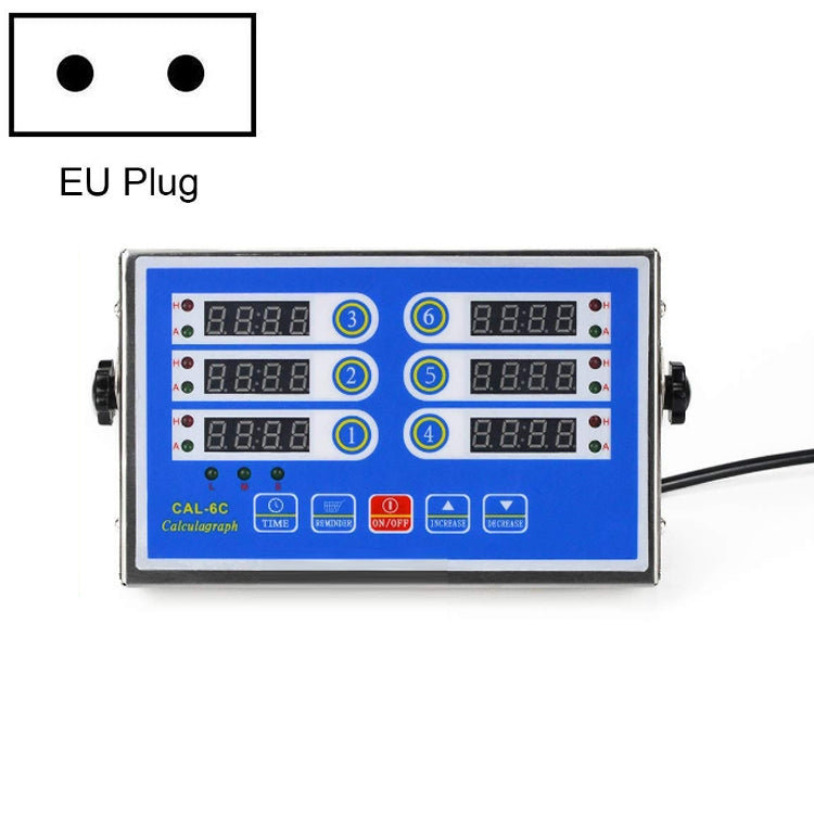 Küchenwecker Hähnchen Burger Backen Timer, EU-Stecker, 4 Kanäle, 6 Kanäle, 8 Kanäle, 12 Kanäle