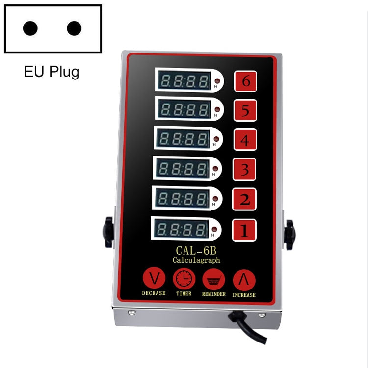 Küchenwecker Hähnchen Burger Backen Timer, EU-Stecker, 4 Kanäle, 6 Kanäle, 8 Kanäle, 12 Kanäle