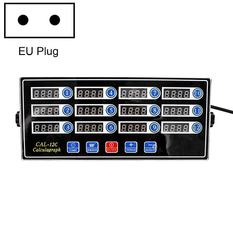 Küchenwecker Hähnchen Burger Backen Timer, EU-Stecker, 4 Kanäle, 6 Kanäle, 8 Kanäle, 12 Kanäle