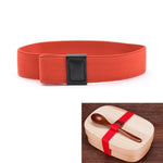 Brotdosenbänder Hochelastisches Doppellagiges Fixierband, Brotdosenbänder (Rot), Brotdosenbänder (Schwarz)