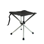 Outdoor Ausziehbarer Tragbarer Edelstahl Hocker Camping Strand Angel Klappstuhl, Spez:, S, L