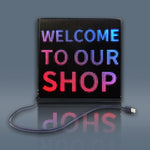 LED Rucksack Bildschirm Bluetooth Version Intelligenter Vollfarb-Display-LED-Werbebildschirm, YSP-001