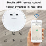 GEERLEPOL Smart Home Automatischer Nachfüll Saugroboter, Hohe Ausstattung Unterstützt Handy APP, Weiß, Schwarz