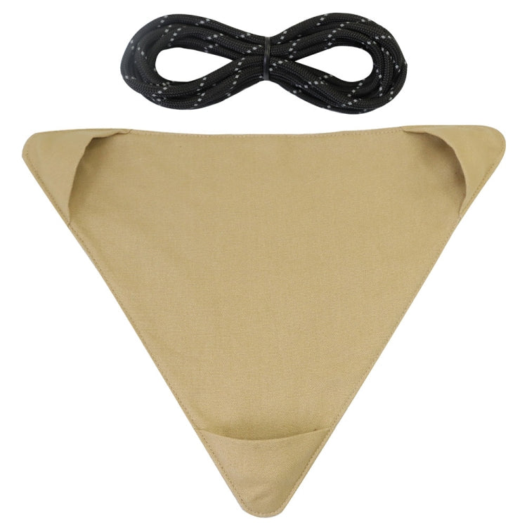 Outdoor Dreieckshocker Camp Wasserdichtes Canvas Tragbarer DIY Stuhl Skorpion Angelhocker, Schwarz, Khaki, Armeegrün, Braun