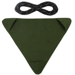Outdoor Dreieckshocker Camp Wasserdichtes Canvas Tragbarer DIY Stuhl Skorpion Angelhocker, Schwarz, Khaki, Armeegrün, Braun