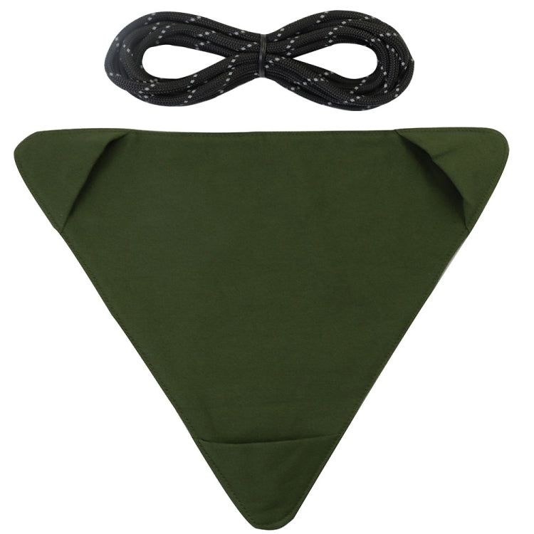 Outdoor Dreieckshocker Camp Wasserdichtes Canvas Tragbarer DIY Stuhl Skorpion Angelhocker, Schwarz, Khaki, Armeegrün, Braun