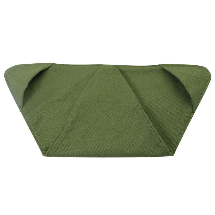 Outdoor Dreieckshocker Camp Wasserdichtes Canvas Tragbarer DIY Stuhl Skorpion Angelhocker, Schwarz, Khaki, Armeegrün, Braun