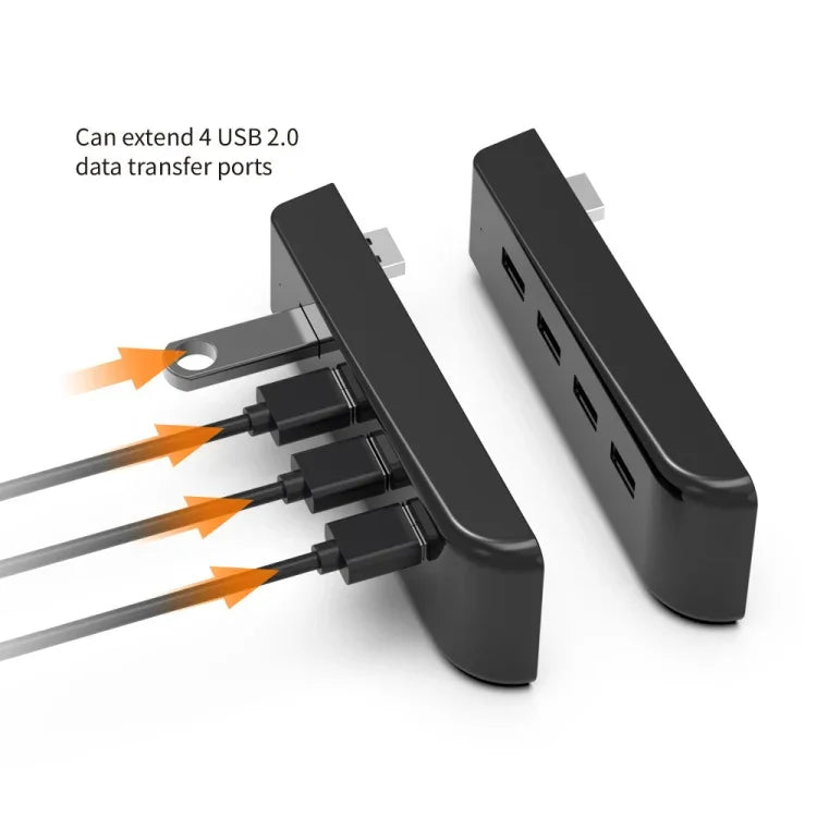 DOBE TP5-0576 USB-Hub High Speed ​​Übertragungsverlängerungs-Hub-Konverter für PS5, TP5-0576