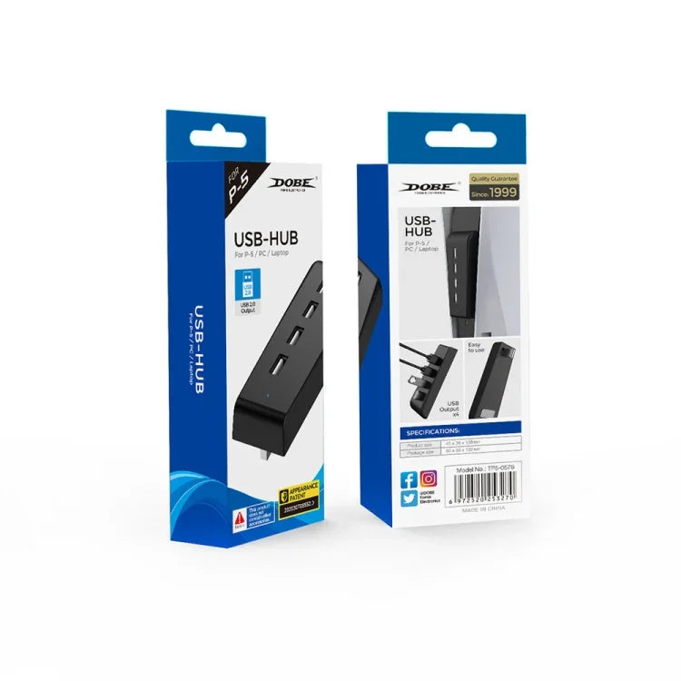 DOBE TP5-0576 USB-Hub High Speed ​​Übertragungsverlängerungs-Hub-Konverter für PS5, TP5-0576