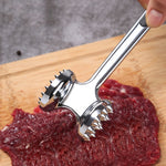 LsCook Home Steak Zartmacher Fleisch Rind Fleischklopfer Rinderschläger Schnarchendes Fleisch Küchenwerkzeug, Größe: 22x5.5x4cm
