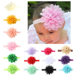Elastisches Haarband für Babys und Mädchen, Kinderhaarschmuck, Blumenstirnband