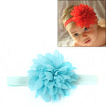 Elastisches Haarband für Babys und Mädchen, Kinderhaarschmuck, Blumenstirnband