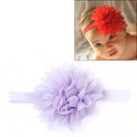 Elastisches Haarband für Babys und Mädchen, Kinderhaarschmuck, Blumenstirnband