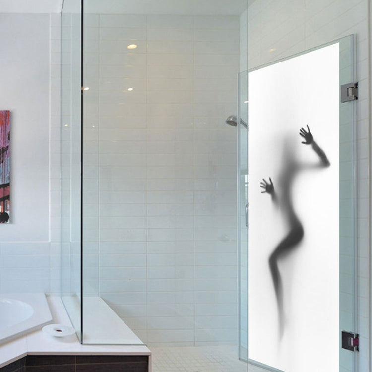 2 Stk./Set Silhouette Tür Kunst Dekor Haus Kreativ DIY 3D Tür Aufkleber Muster für Wand Zimmer Zuhause Tür Dekor Dekoration, 3D Tür Aufkleber