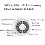 DELUX T11 29 Tasten Einhand-Tastatur Verknüpfungstaste Sprachwerkzeug Flache Tastatur, Farbe: Silber, Silber