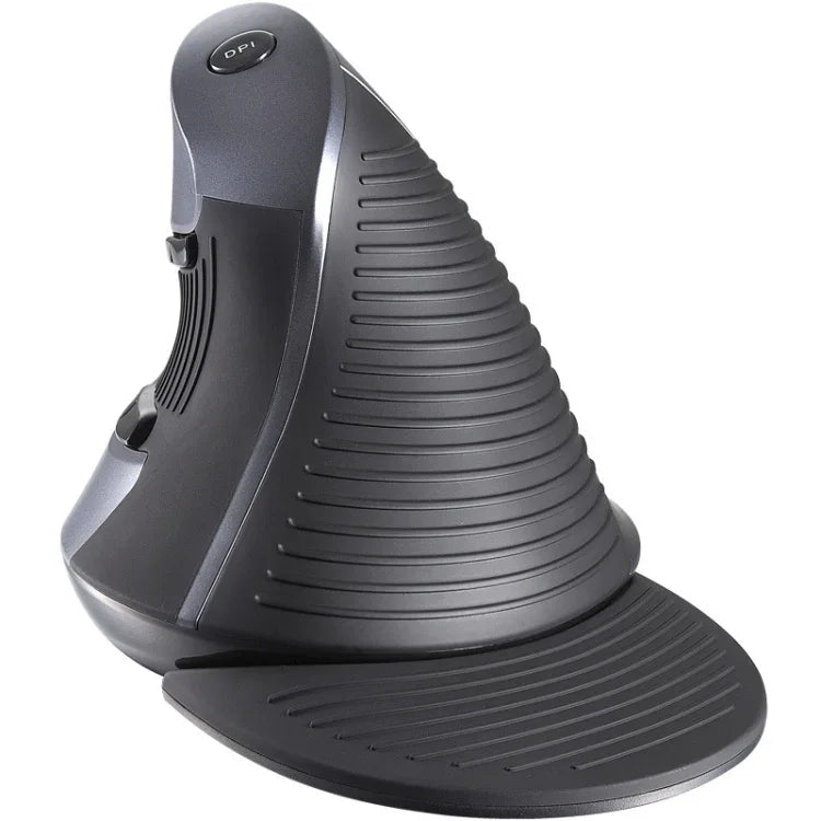 DELUX M618 Vertikale Handmaus mit 6 Tasten, ergonomisch, kabelgebunden, Kabellänge: 1,5 m