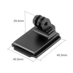 Helm-Basisadapter, feste Halterung, Jagd-CS-NVG-Halterung für GoPro HERO9 Black / HERO8 Black / 7 / 6 / 5 / 5 Session / 4 Session / 4 / 3+ / 3 / 2 / 1, DJI Osmo Action, Xiaoyi und andere Action-Kameras, verbesserte Version, klassische Version