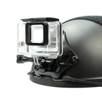 Helm-Basisadapter, feste Halterung, Jagd-CS-NVG-Halterung für GoPro HERO9 Black / HERO8 Black / 7 / 6 / 5 / 5 Session / 4 Session / 4 / 3+ / 3 / 2 / 1, DJI Osmo Action, Xiaoyi und andere Action-Kameras, verbesserte Version, klassische Version