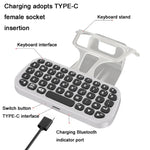 DOBE TP5-0556 Bluetooth-Tastatur, kabelloses Gamepad mit Kopfhöreranschluss für PS5, TP5-0556 Bluetooth-Tastatur