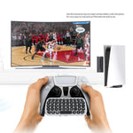 DOBE TP5-0556 Bluetooth-Tastatur, kabelloses Gamepad mit Kopfhöreranschluss für PS5, TP5-0556 Bluetooth-Tastatur