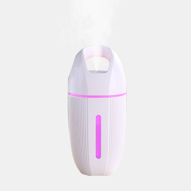 BD-MD1 Auto-Luftreiniger für Zuhause mit USB-Stecker, bunter Beleuchtungsbefeuchter, Rosa, Blau, Grün