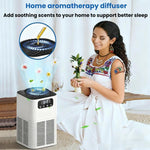 Desktop Aromatherapy Diffuser Negative Ion Odor Formaldehyde Removal Air Purifier, US Plug