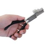 3-in-1 6 Zoll Flachmaul Rundnasen-Zange Mini DIY Schmuckzange Handwickelzange, 3-teilige Ausführung